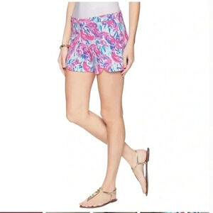 Lilly Pulitzer Cotton Hazelle Stretch Shorts Size 2‎